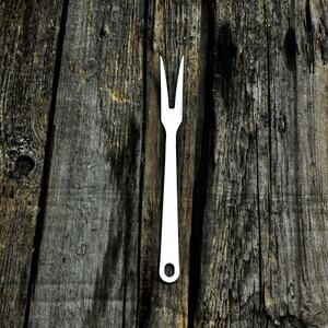 Vintage White Taylor Made Products Plastic Nylon Utensil Fork